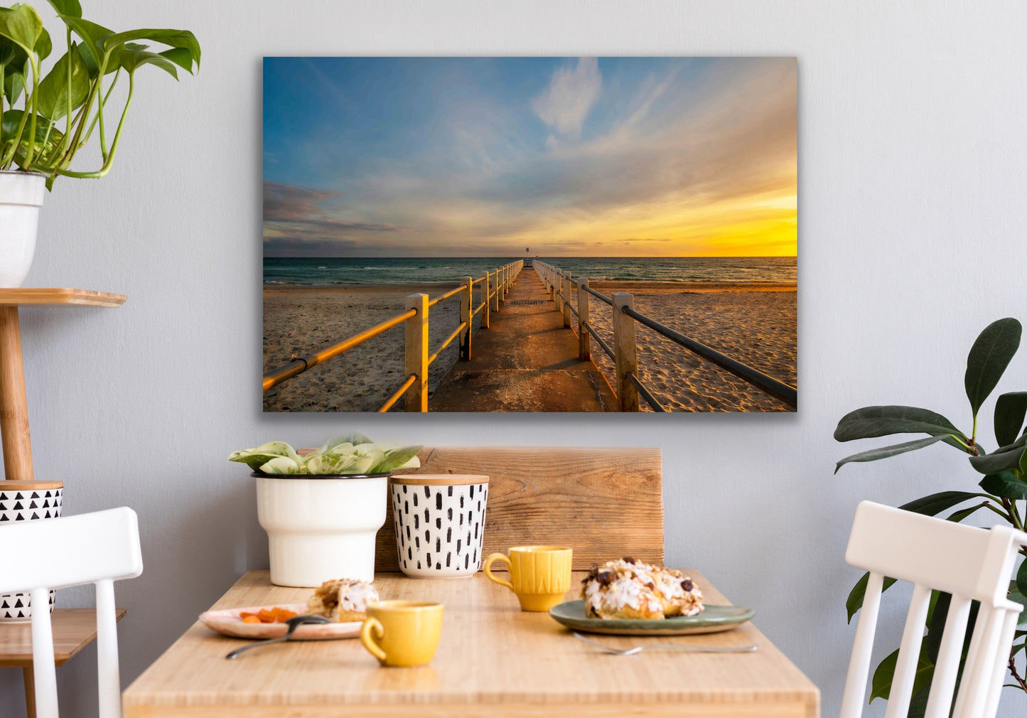 Chelsea Beach pier sunset