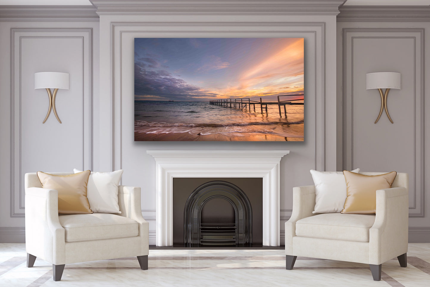 Portsea jetty sunset