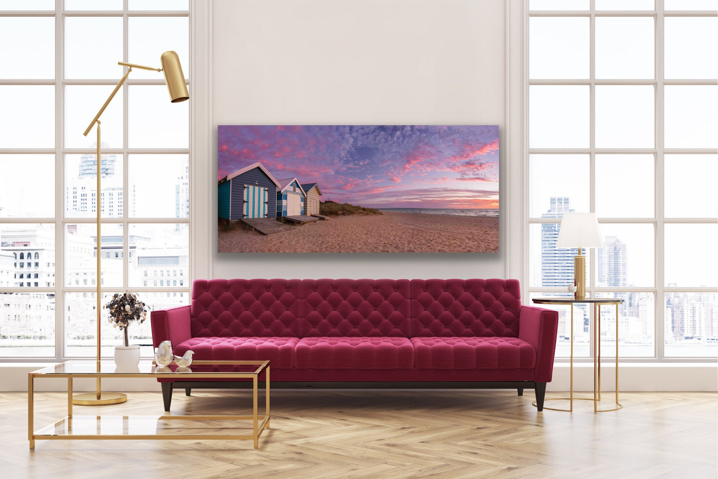 Chelsea sunset beach boxes