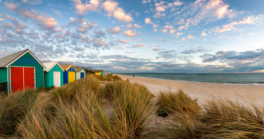 Aspdendale beach panorama