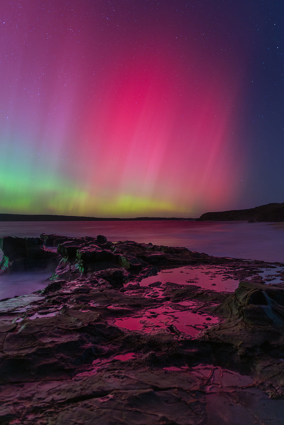 Aurora Australia from San Remo Cadillac canyon