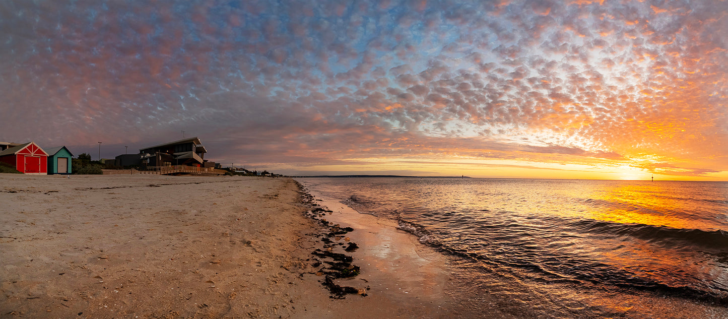 Edithvale sunset beach boxes 6