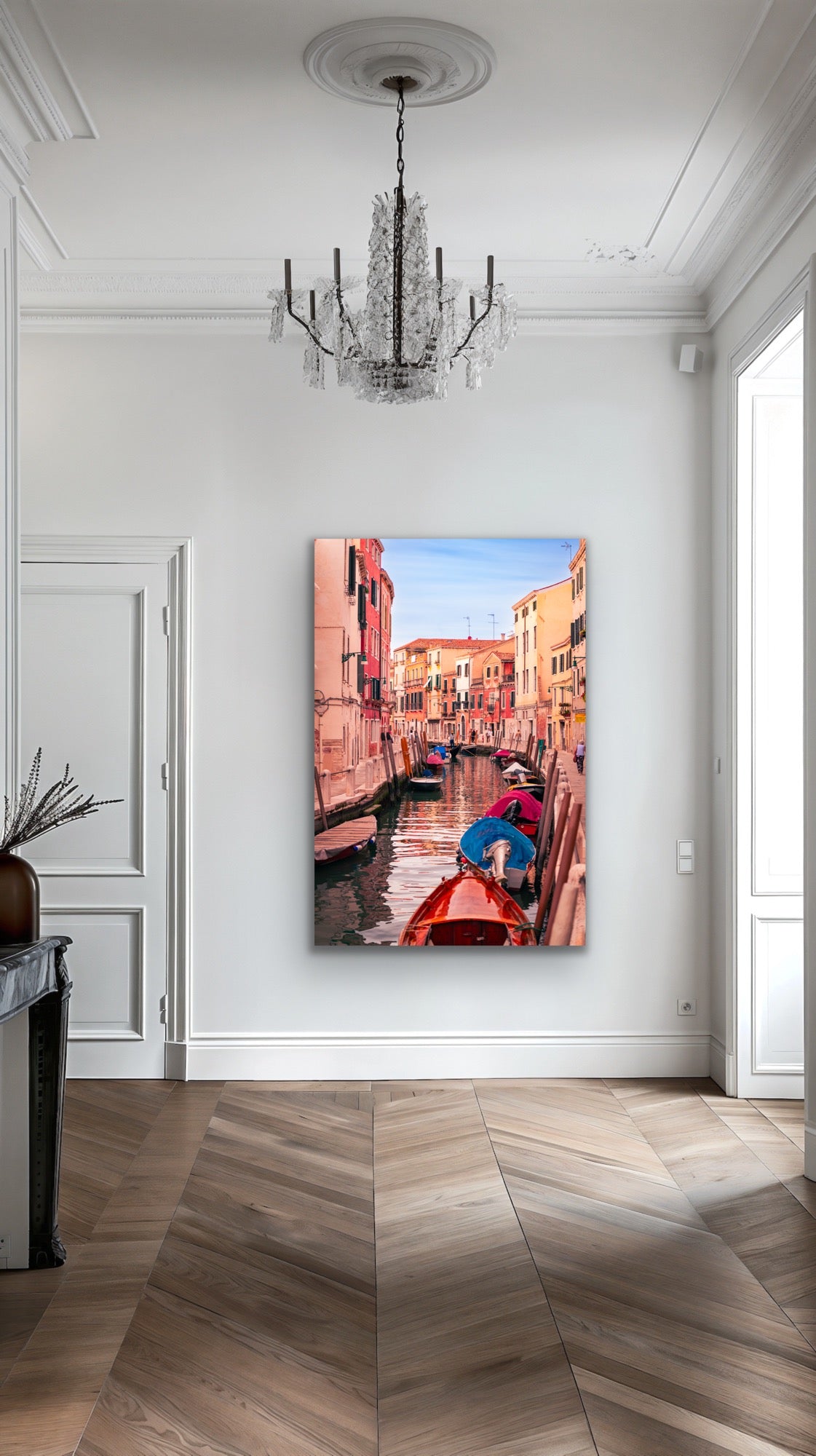 Venice canal golden hour Italy