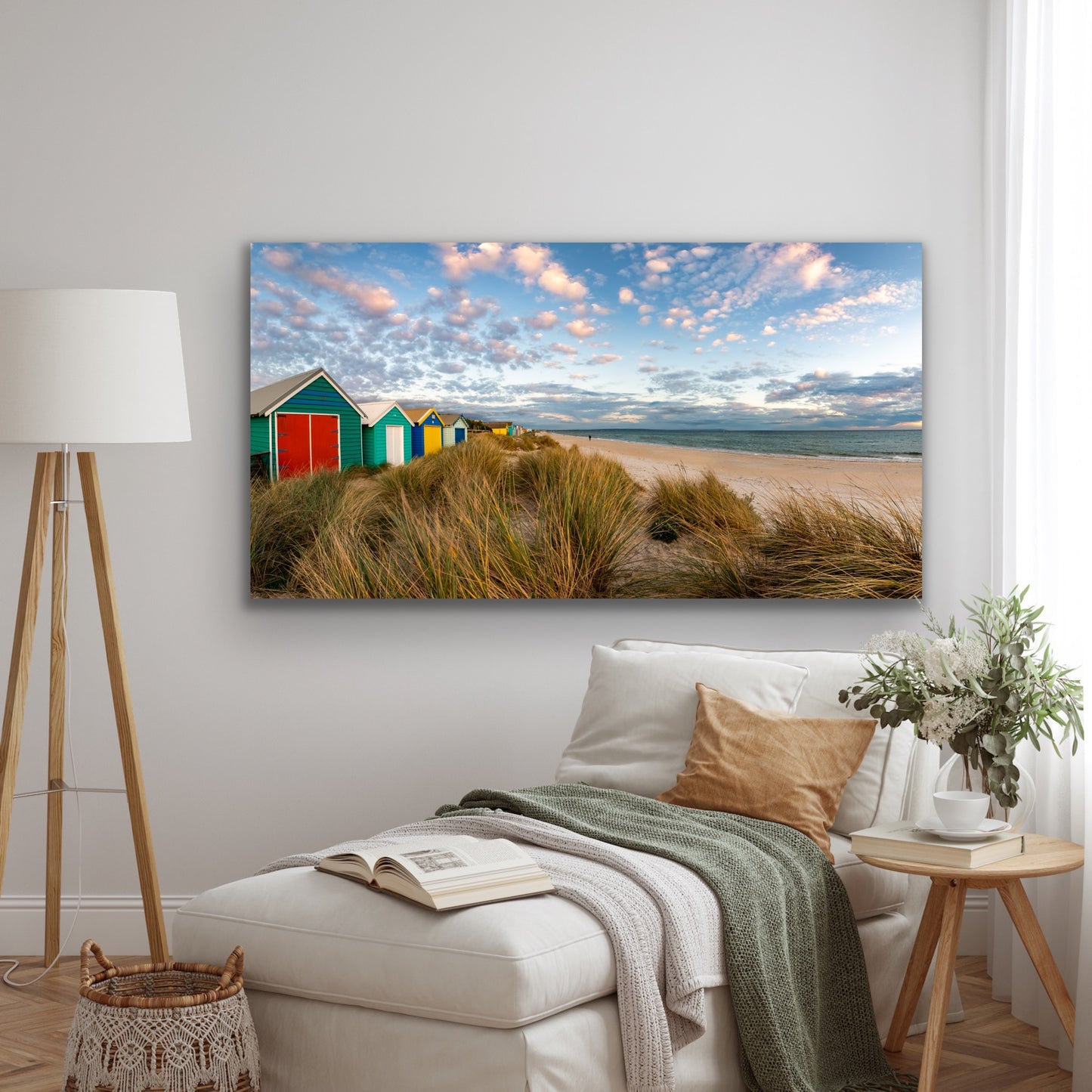 Aspdendale beach panorama