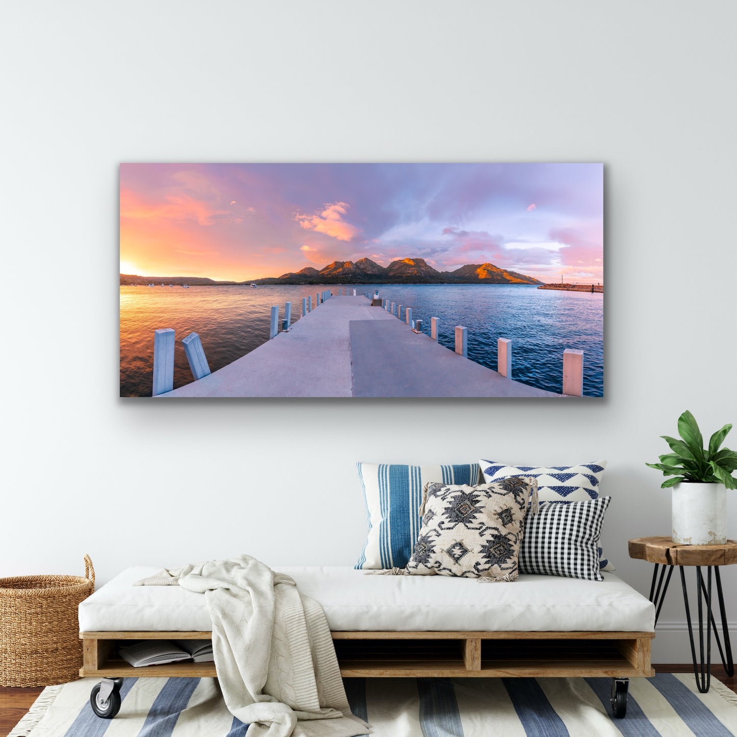 Coles bay Freycinet sunrise landscape Tasmania