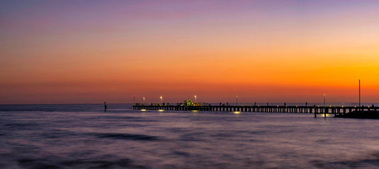 Mordialloc pier sunset 2