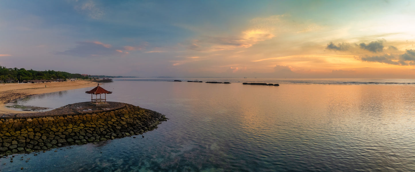 Nusa Dua sunrise landcsape Bali