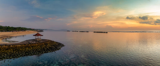 Nusa Dua sunrise landcsape Bali