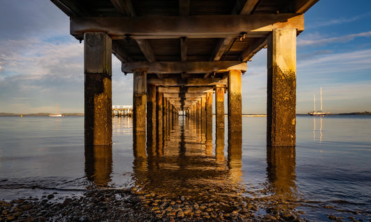 Rhyll jetty Phillip Island sunset