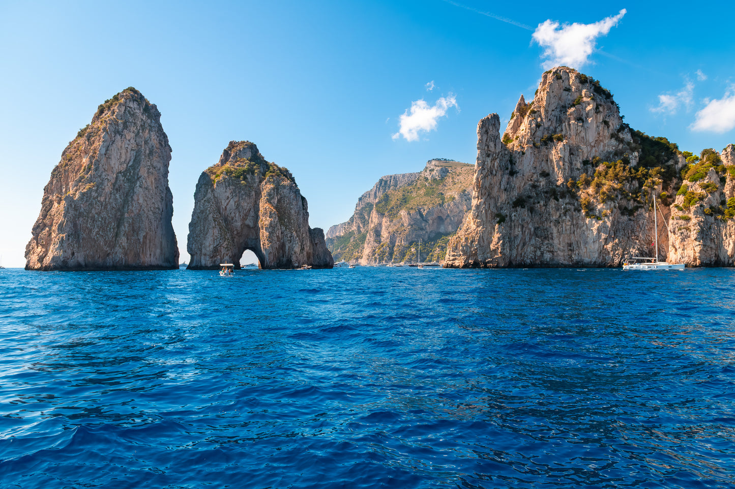 Amalfi coast boats Italy