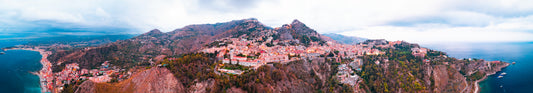 Taormina panorama Sicily Italy