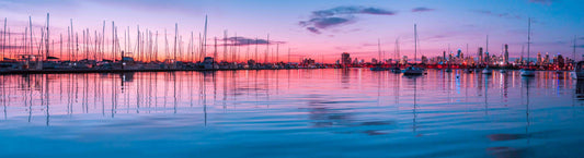 St KIlda marina panorama