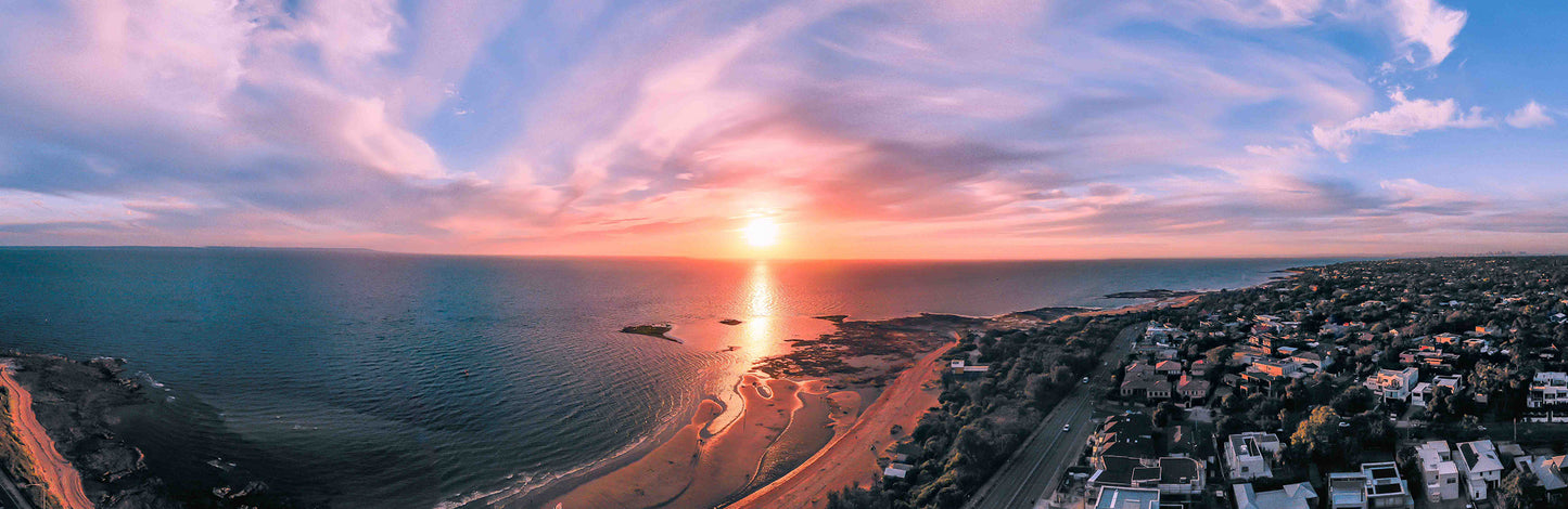 Beaumaris sunset panorama