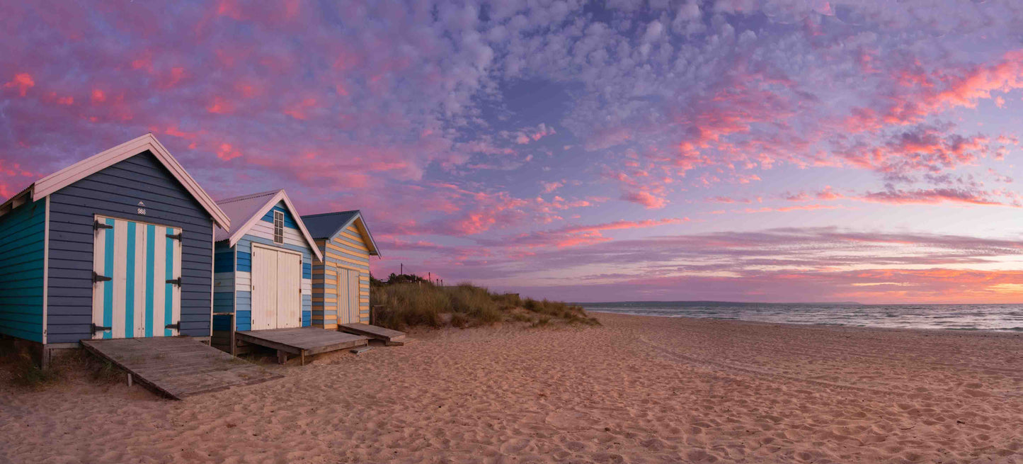 Chelsea sunset beach boxes